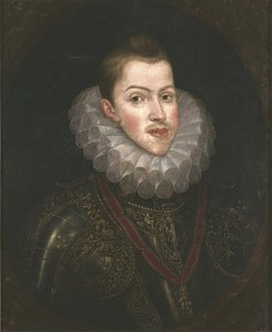 Portret van Filips III door Juan Pantoja de la Cruz